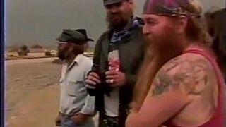 Biker chicks letting them hang - porn video