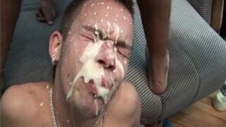 Nice Gay Cumshot Face - porn video