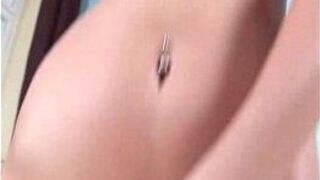 Adorable teen Keira dildo wet beaver - porn video