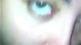 Short haired latina giving a sloppy ass blowjob - porn video