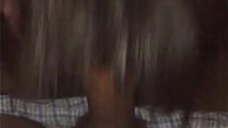 EBONY HOE DIAMOND SUCKING DICK - porn video