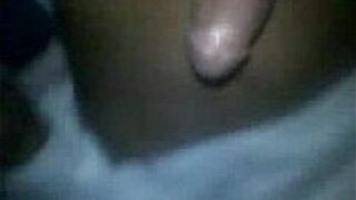 trying to jerk off my dick - porn video