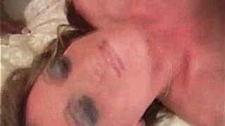 Black Cock Buried Deep On Blonde - porn video