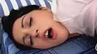 Simone Teen anal brunette Teen sex - porn video