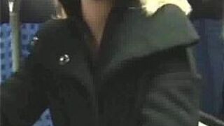 Fucking on a Public Train - porn video