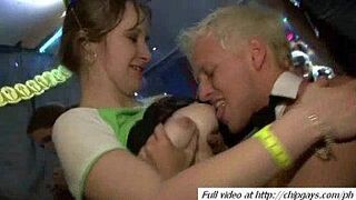 Sexy women blowjob on party - porn video