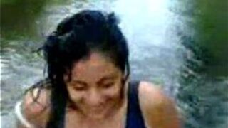 In the river - porn video