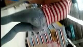 ass in the supermarket - porn video