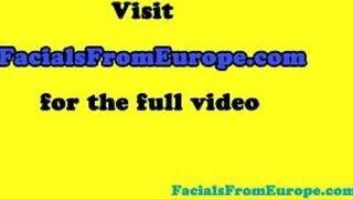 Cum wanting european slut wants facial - porn video