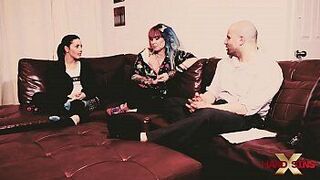 Interview with Vandal Vyxen and Shana Lane shorts - porn video