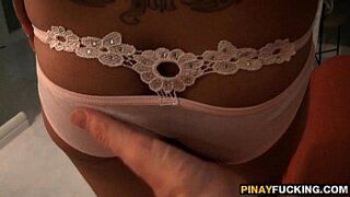 Asian Cutie Lalaine Sucks And Licks Cock - porn video