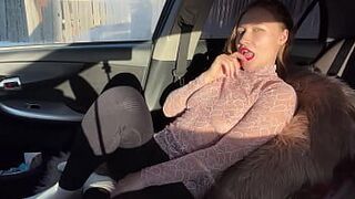 Public masturbation of my future wife - porn video